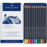 Goldfaber Boîte Métal Crayons de Couleurs Faber Castell : Quantité:12