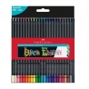 Crayons de Couleur Black Edition Faber Castell boite en carton ou boite en métal : Quantité:50