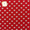 tissus en coton pour patchwork et couture collection - coeurs - : Tissus au mètre:N° 2 PAR 50CM