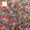 tissus en coton pour patchwork et couture collection - fleurs multicolores - : Tissus au mètre:N° 4 PAR 50CM