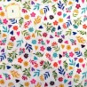 tissus en coton pour patchwork et couture collection - cœurs et fleurs - : Tissus au mètre:N° 2 PAR 50CM