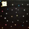 tissus en coton pour patchwork et couture collection - motifs sur fond noir - : Tissus au mètre:N° 1 PAR 50CM