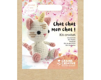 Kit crochet - Chat chat mon...